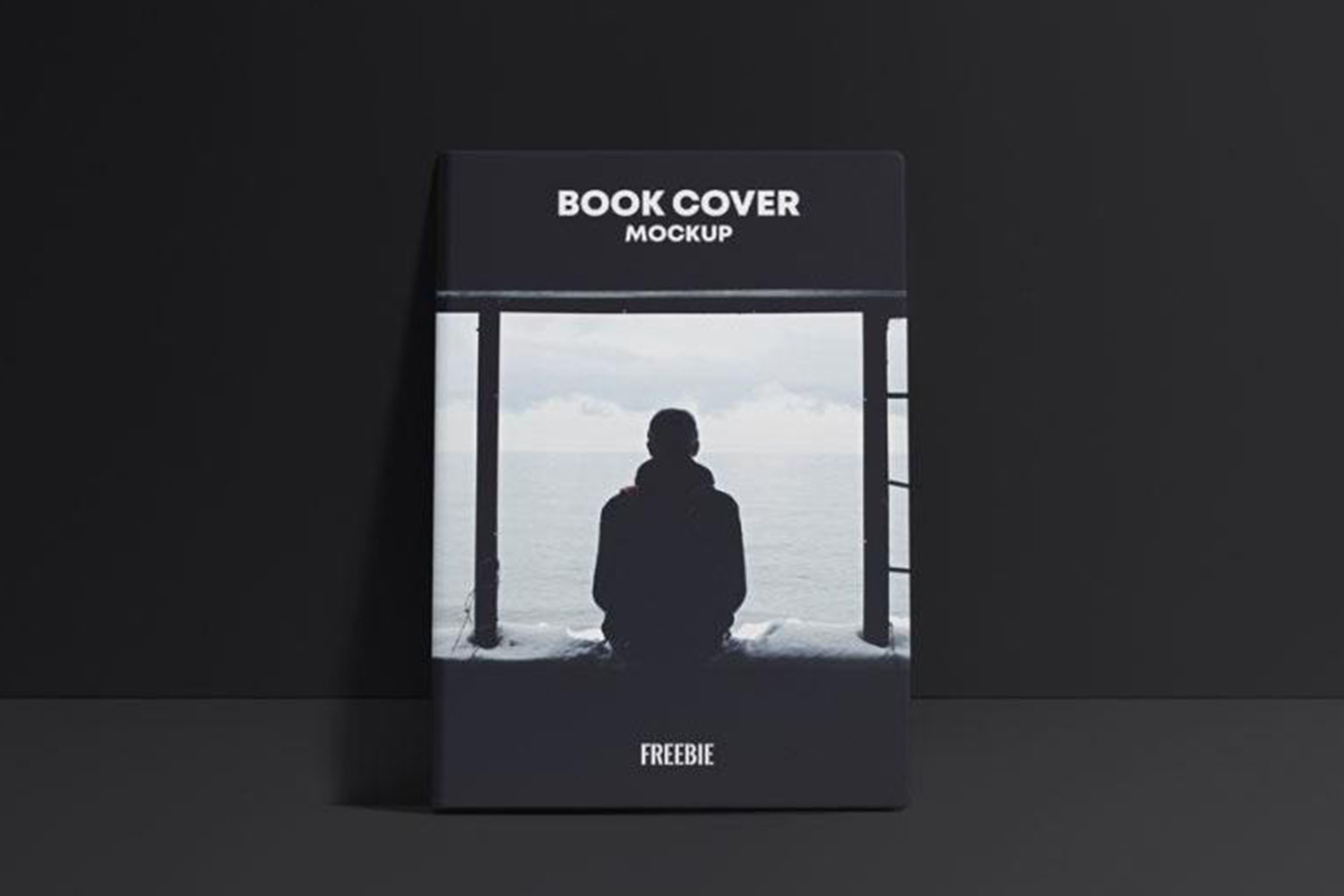 Book Cover Scene Mockup Free Download