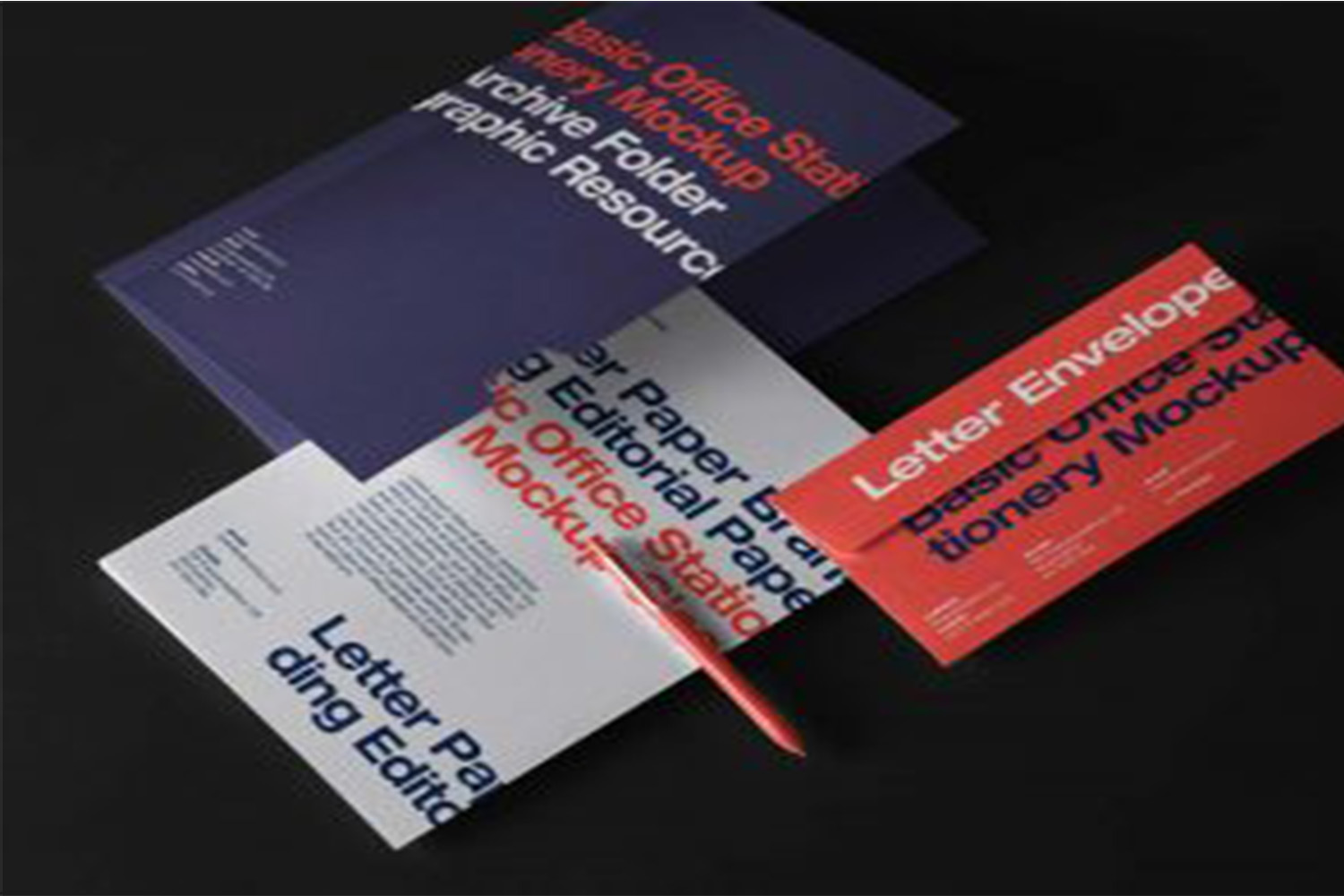 Business Stationery Mockups Free Download